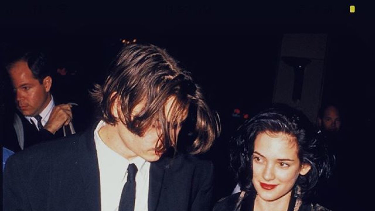 Winona Ryder tuvo una relación de cuatro años con Johnny Depp.