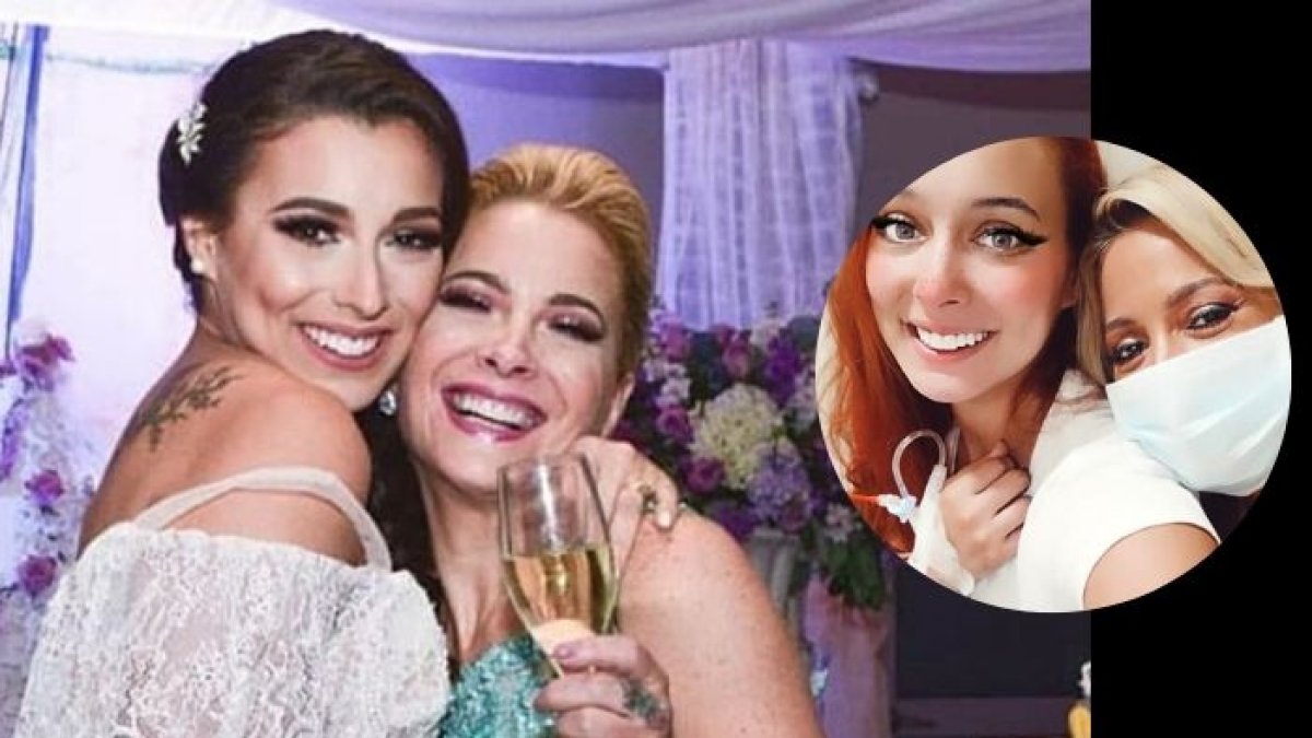 Marián está usando mascarilla por recomendación médica. Tiene las defensas bajas.