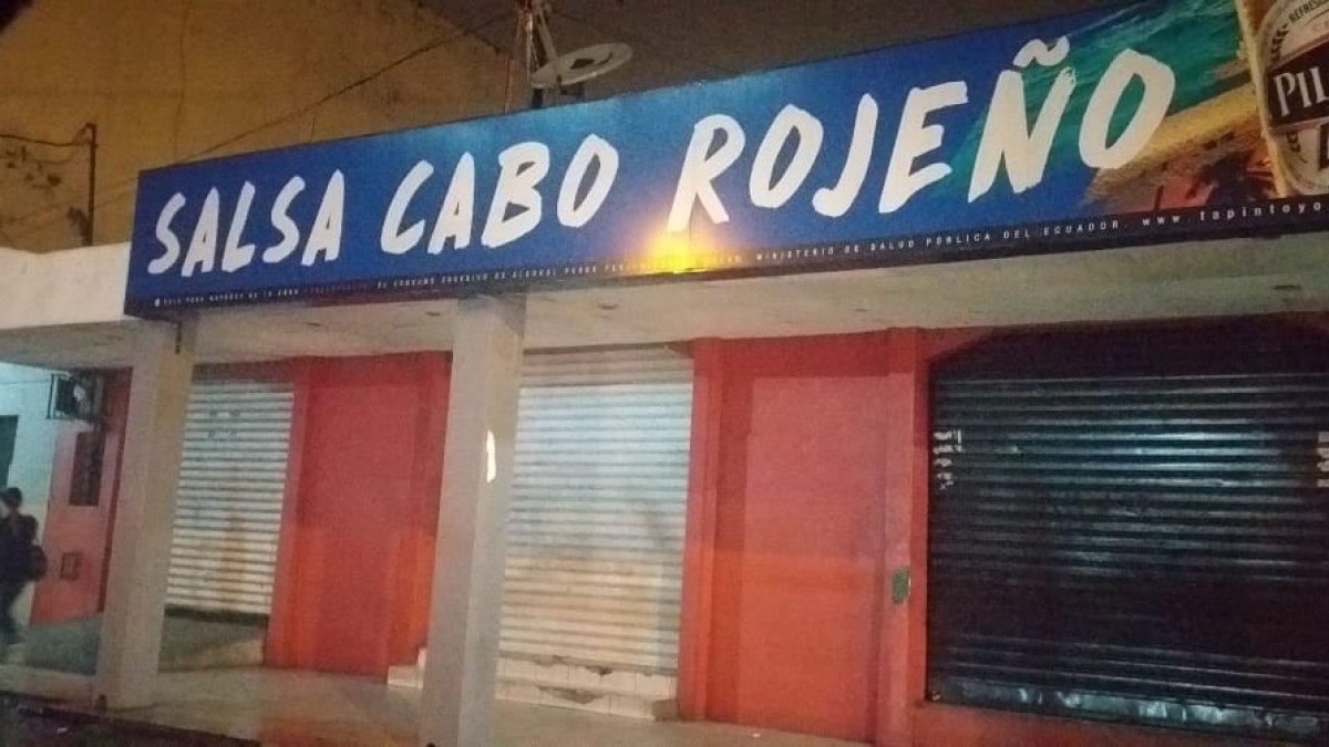 Imagen. Los locales cerraron sus puertas hoy.