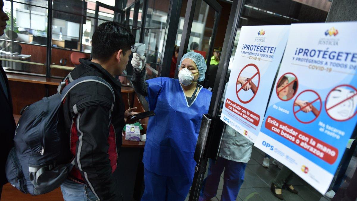 Sede de la Corte Nacional de Justicia, en Quito.