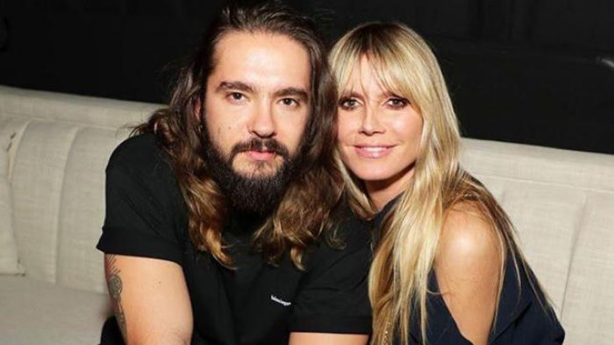 Heidi Klum y su esposo Tom Kaulitz.