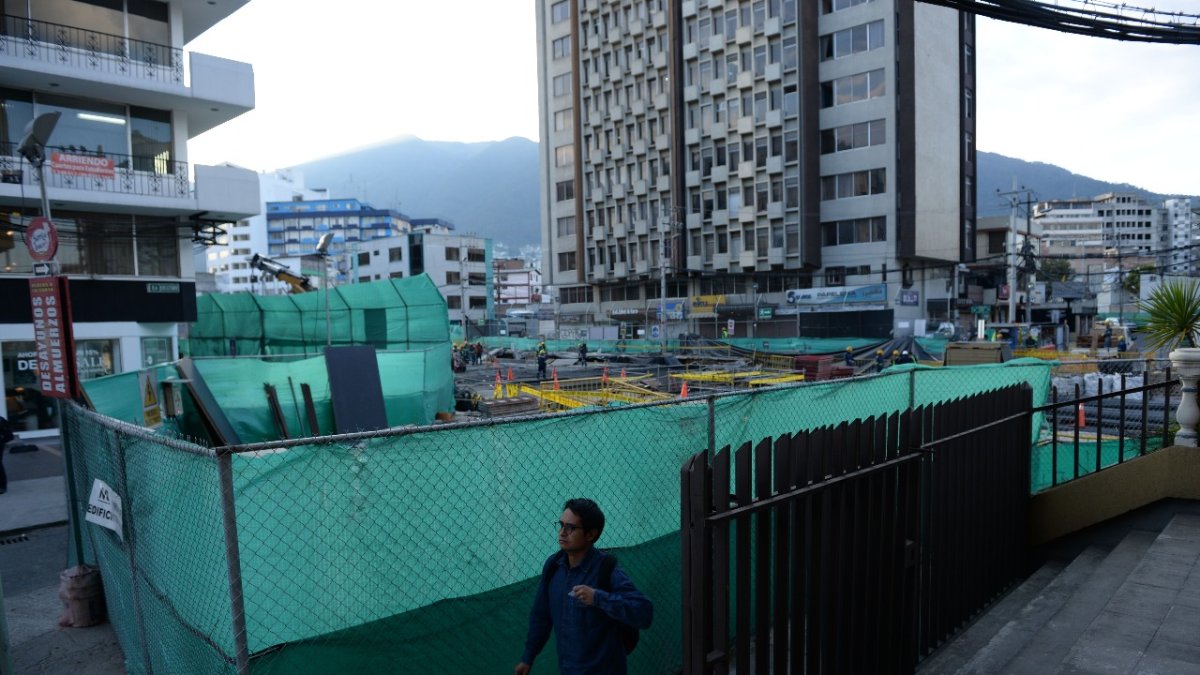 Los trabajos en el Metro de Quito se suspenden por la emergencia del coronavirus.