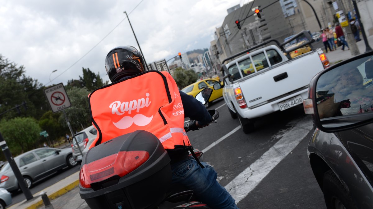 Rappi de Colombia opera desde hace 5 meses en Quito y Guayaquil.