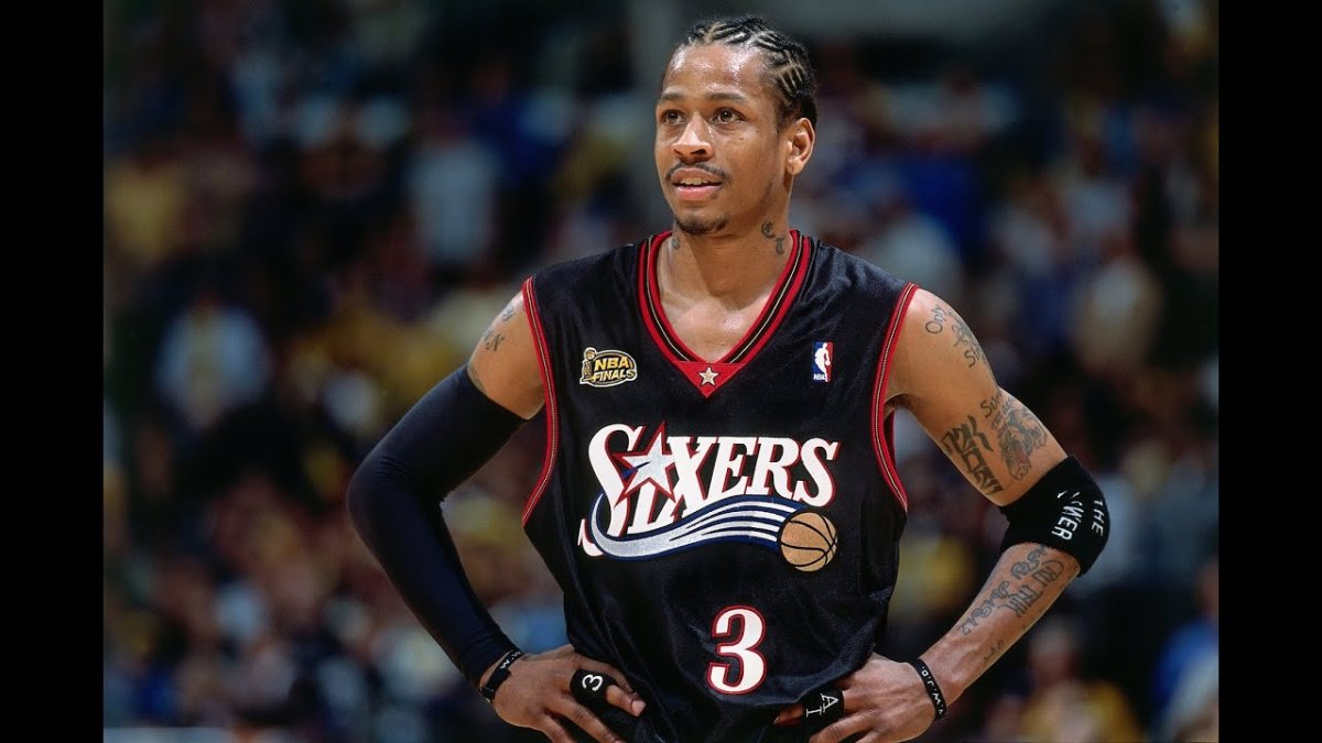 Allen Iverson fue uno de los deportistas más afamados y talentosos en la NBA.