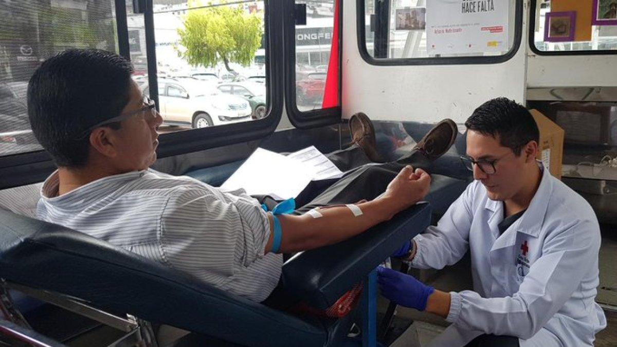 La Cruz Roja ofrece un servicio a domicilio para obtener sangre y plaquetas.