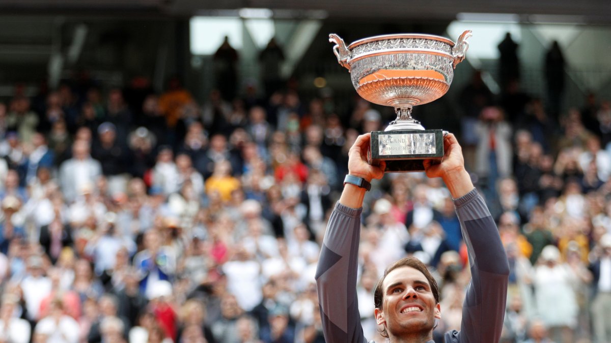 Rafael Nadal, campeón reinante de Roland Garros.