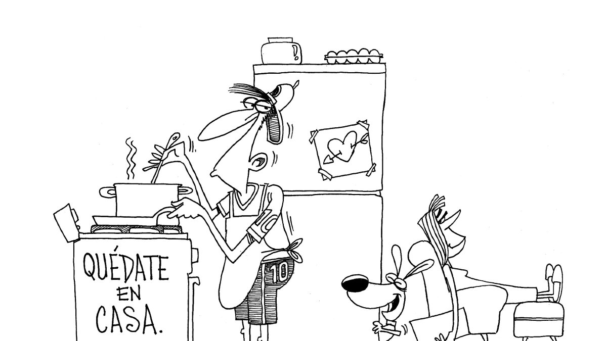 ...hasta la cuarentena es machista.