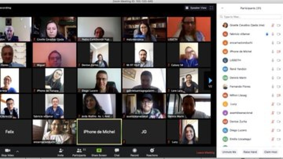 Asambleístas y asesores de la Comisión de Soberanía se conectaron para delinear el mecanismo de trabajo.