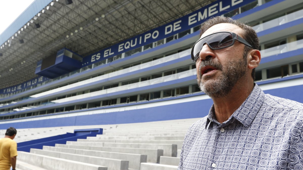 El presidente de Emelec, Nassib Neme, ha tenido una cuarentena llena de riñas dirigenciales.