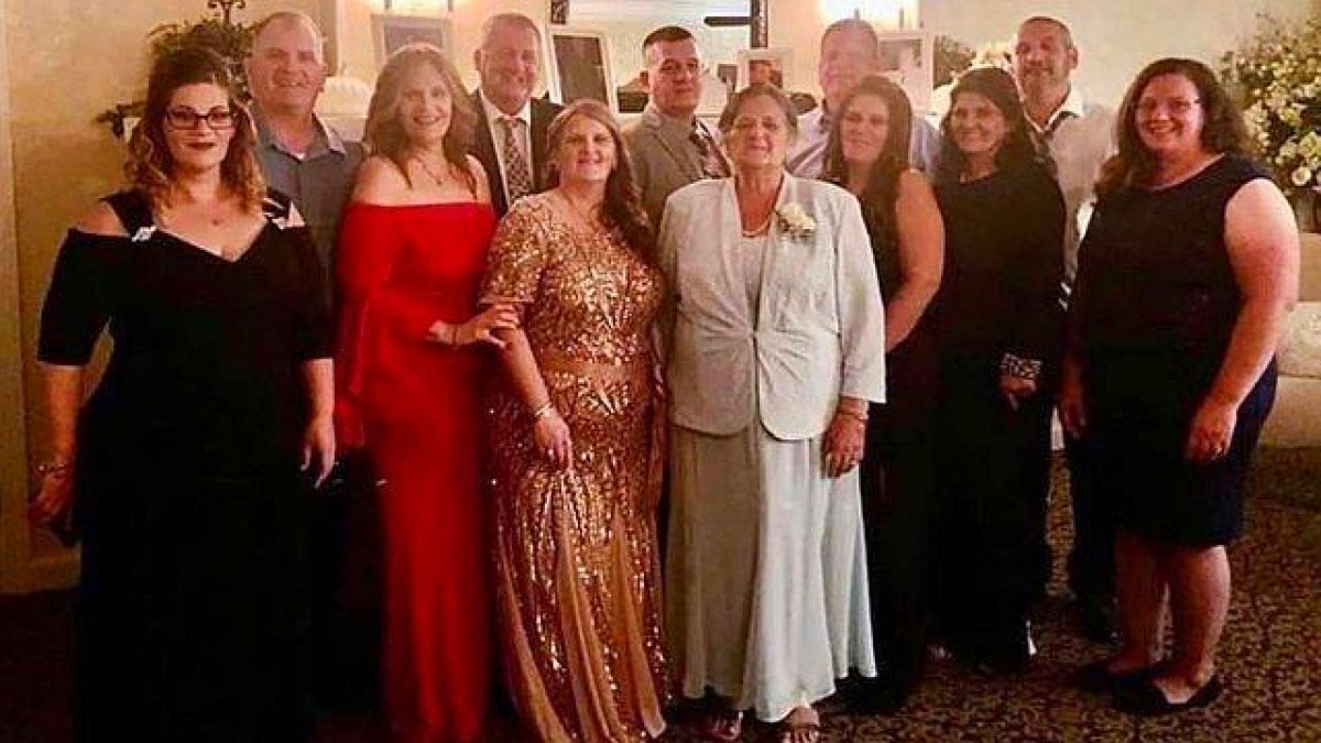 La familia Fusco antes de que el coronavirus acabara con la vida de tres de sus miembros.