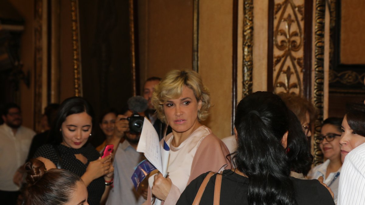 Cynthia Viteri habló sobre las muertes en el país durante una entrevista con un medio internacional.