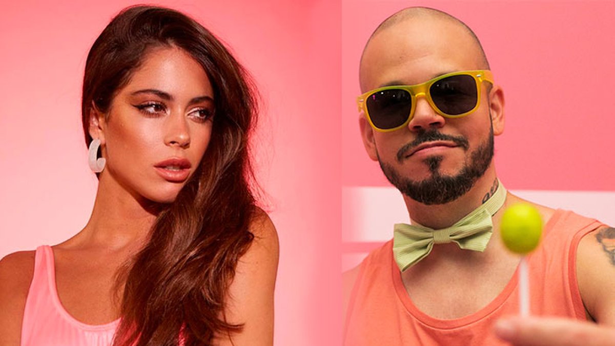 La cantante argentina y el rapero boricua mandaron mensajes de aliento a sus seguidores.