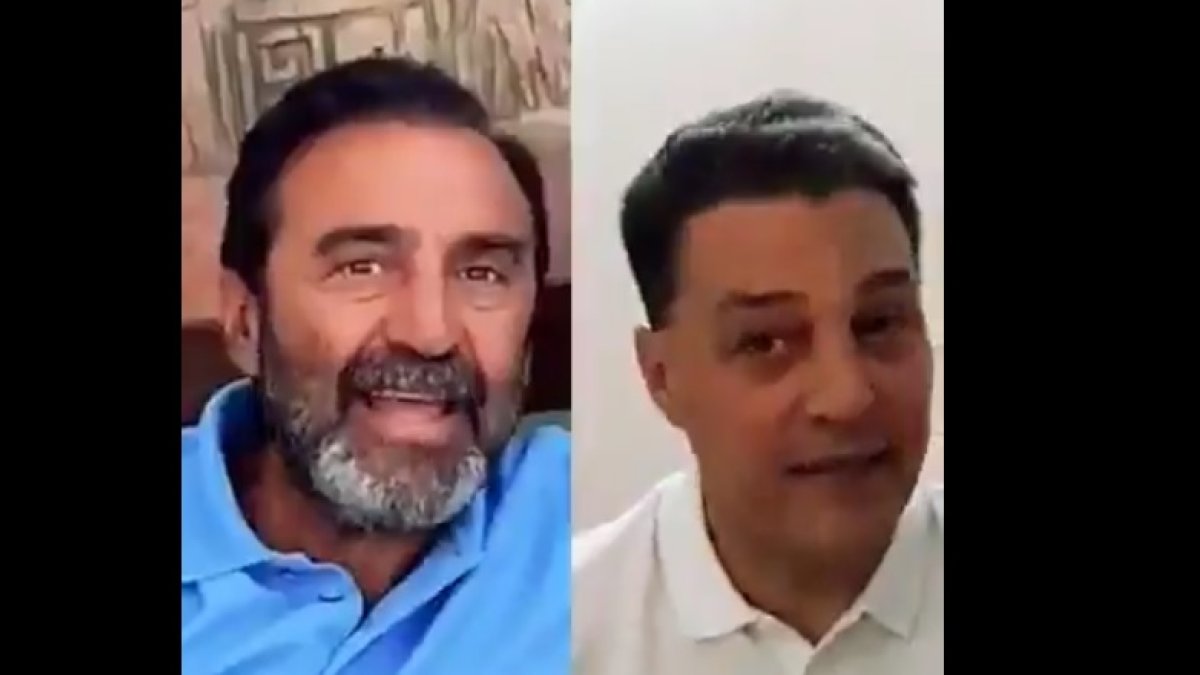 Nassib Neme y Carlos Alejandro Alfaro Moreno, presidentes de Emelec y Barcelona, realizaron un llamado conjunto ante la pandemia del coronavirus.