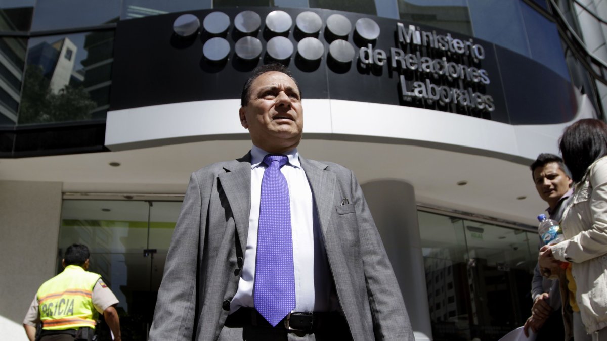 Luis Poveda fue representante de los empleadores, ante el Ministerio de Trabajo. Hoy es el nuevo secretario de Estado.