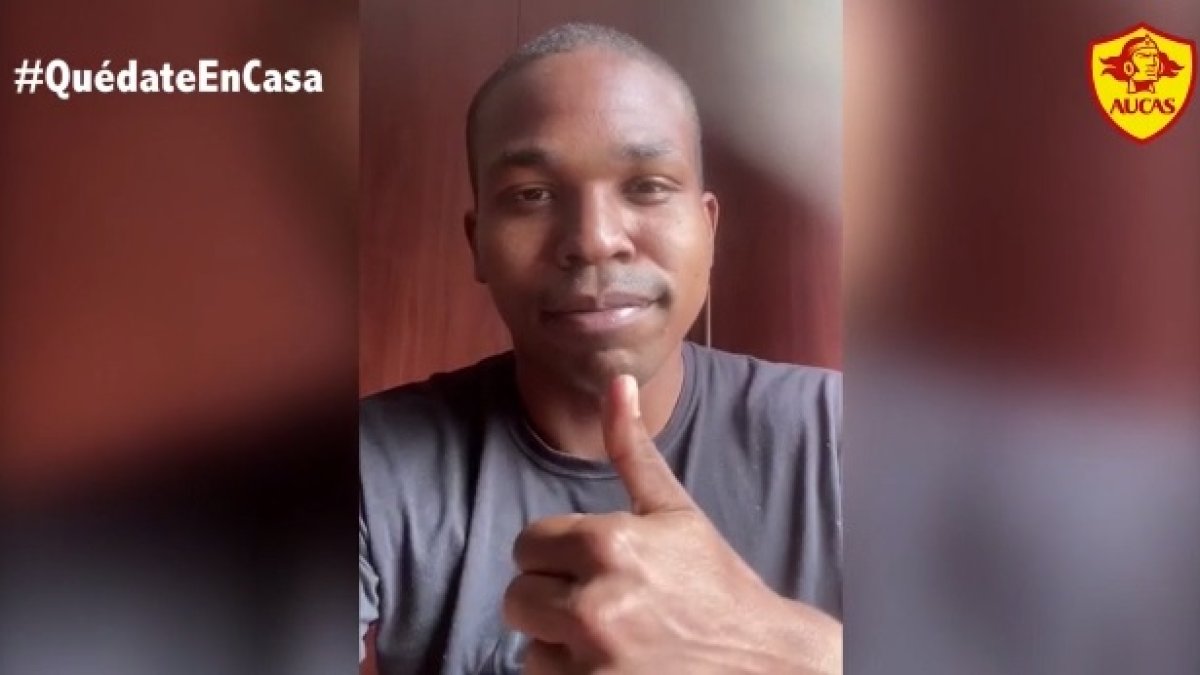 Edson Montaño forma parte de la campaña del Ídolo del Pueblo para que vuelva el fútbol.