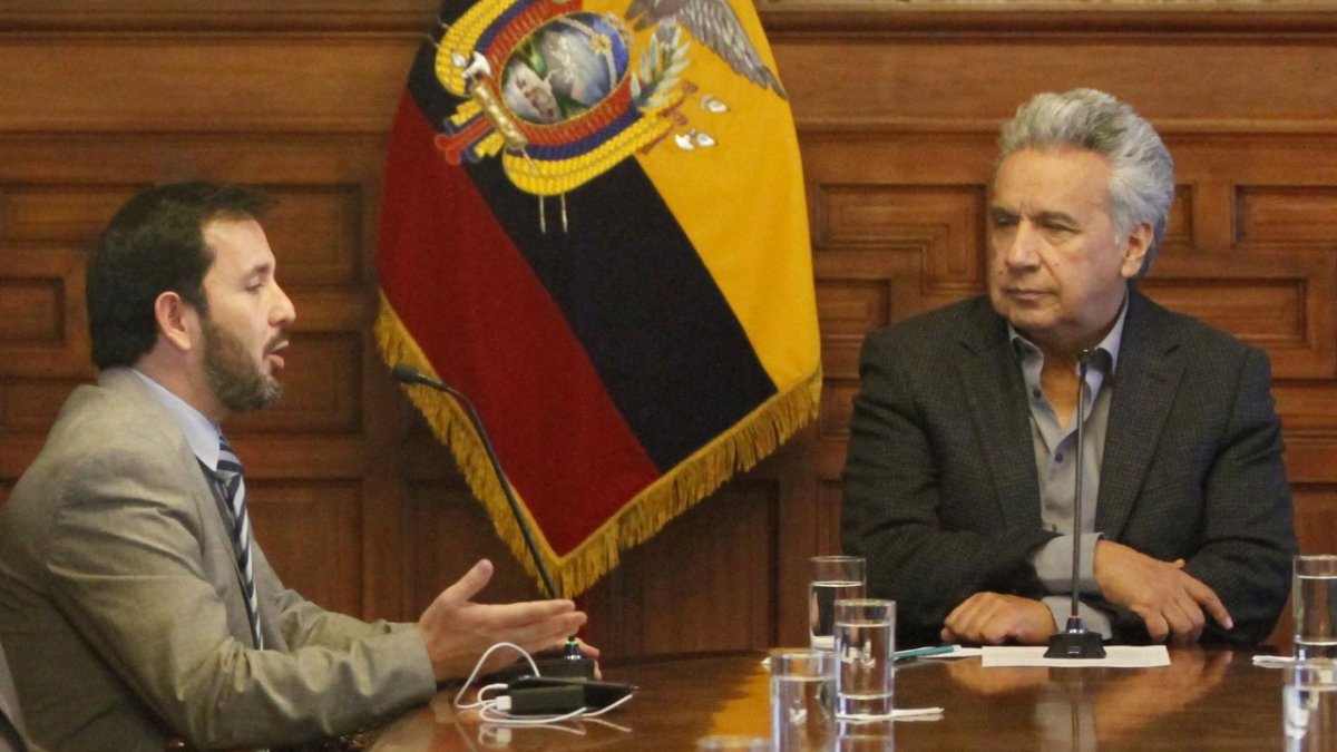 El presidente Lenín Moreno encargó al MIES, a cargo de Iván Granda, la identificación de los grupos más vulnerables en la emergencia.