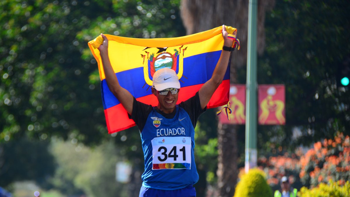Andrés Chocho tuvo que cambiar su planificación por la postergación de los Olímpicos.