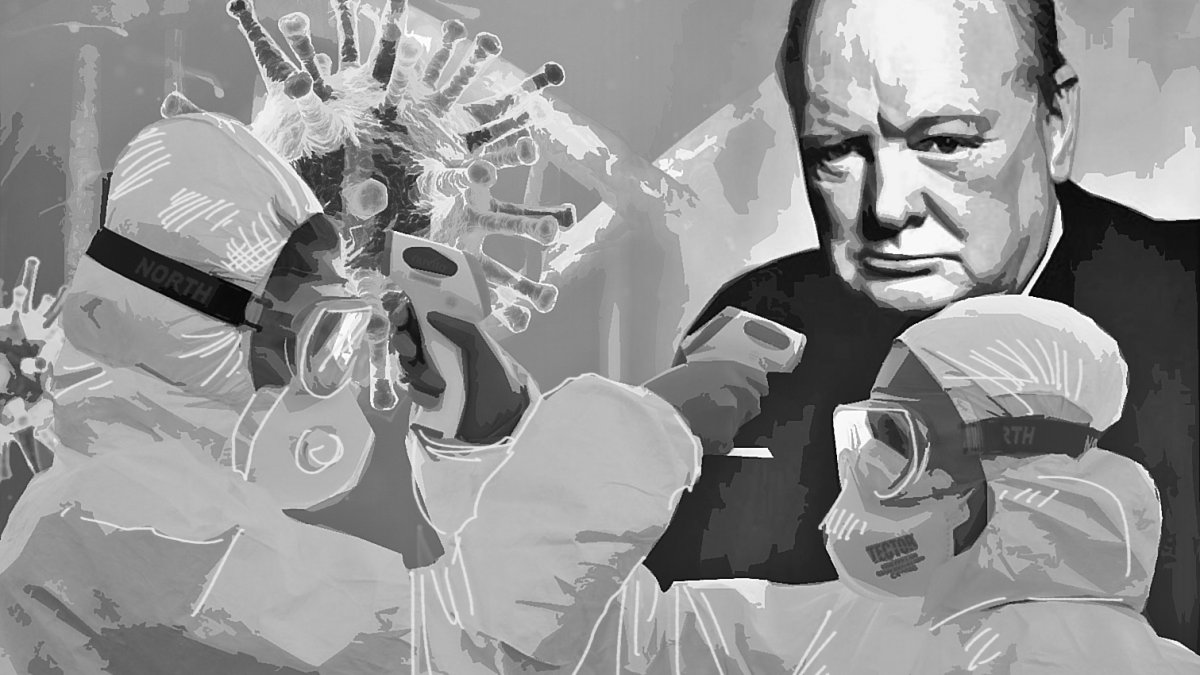 'La humanidad ha superado pruebas más duras que esta, y las hazañas que precisamos ahora no son en absoluto equiparables a las de la Segunda Guerra Mundial'.