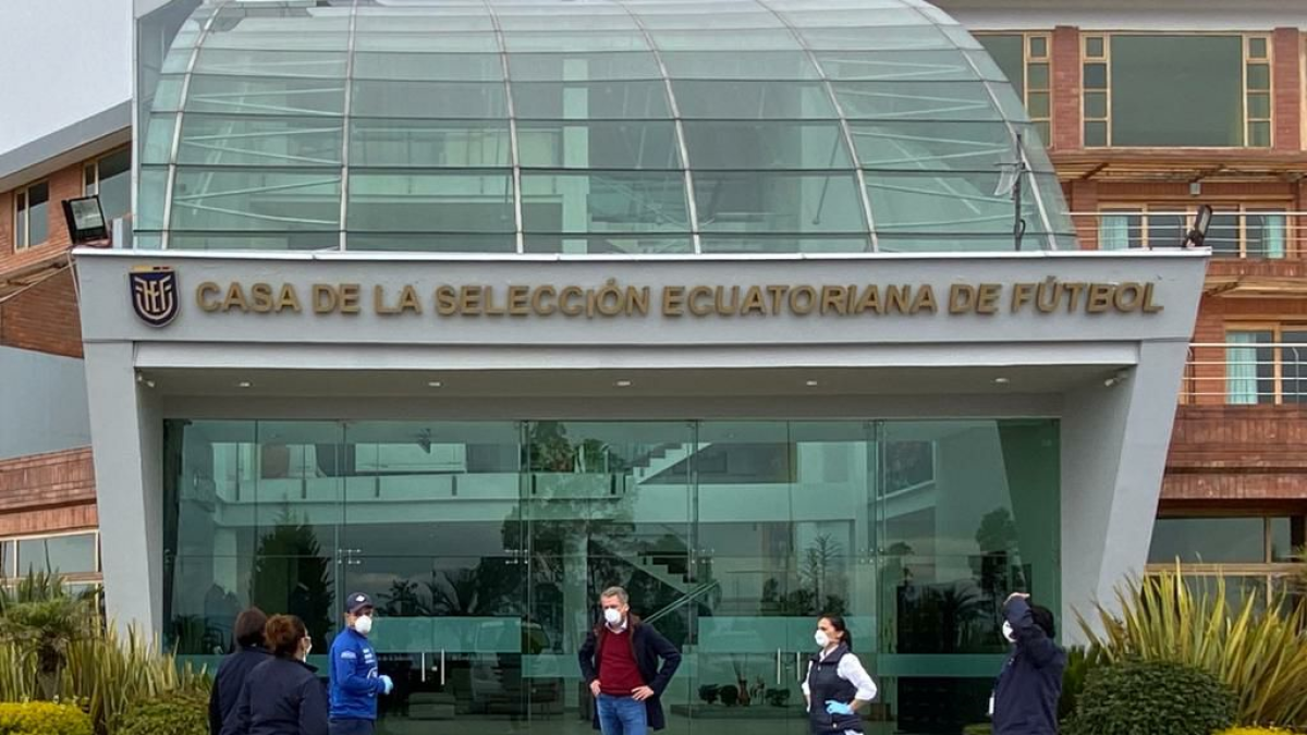 El COE de Pichincha revisó  las instalaciones de la Casa de la Selección para que sea albergue de pacientes con coronavirus