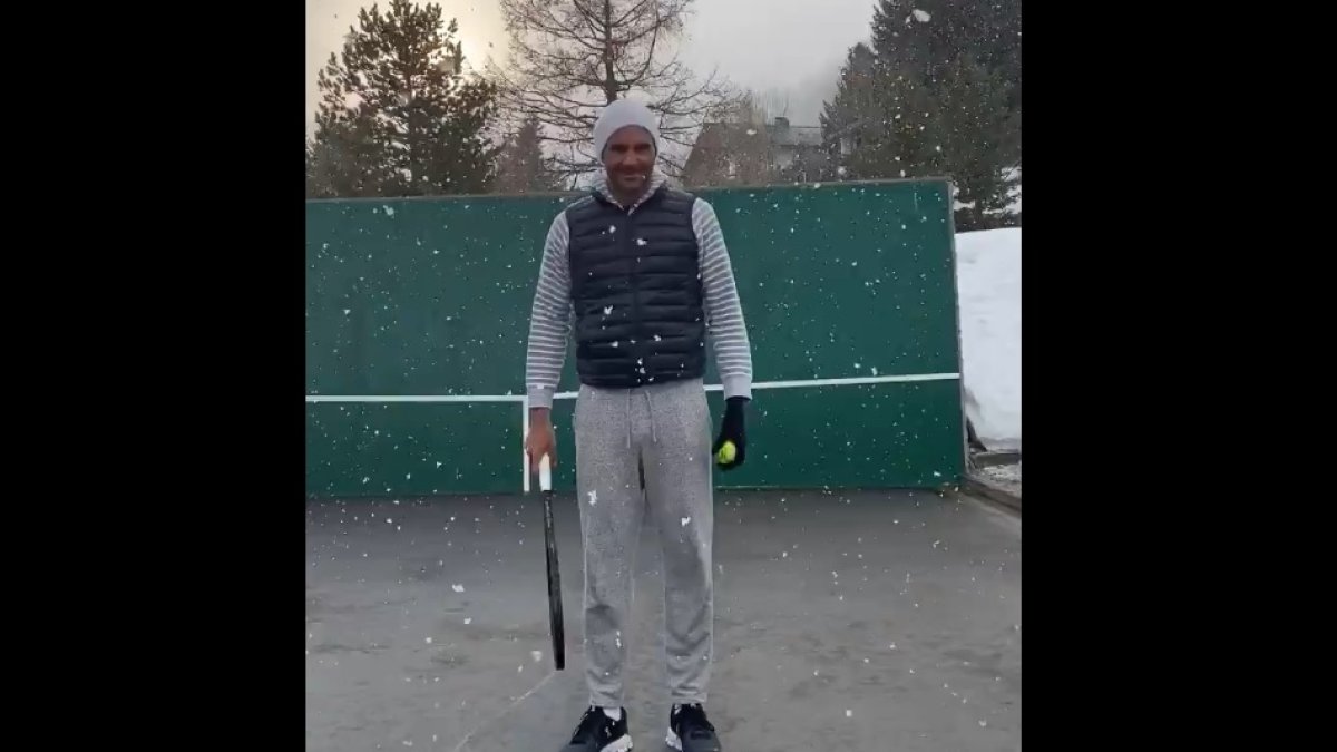 El tenista suizo Roger Federer demostró que 