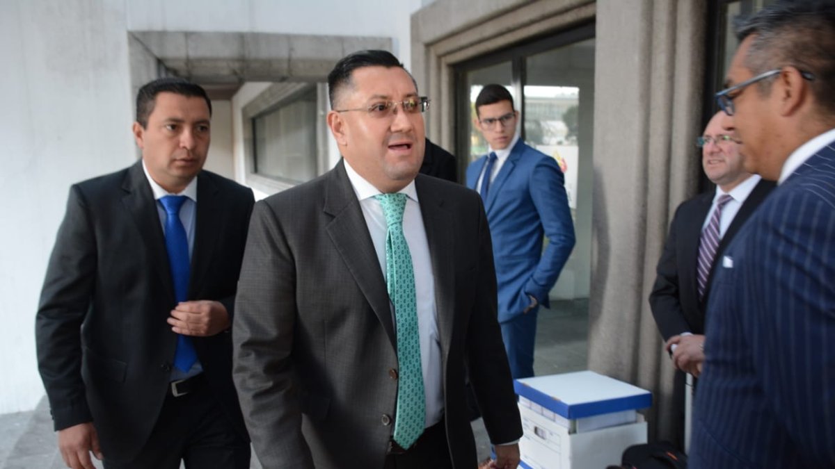 El tribunal de la Corte, presidido por Ivpan Saquicela, notificó electrónicamente la resolución del caso Yofre Poma. 