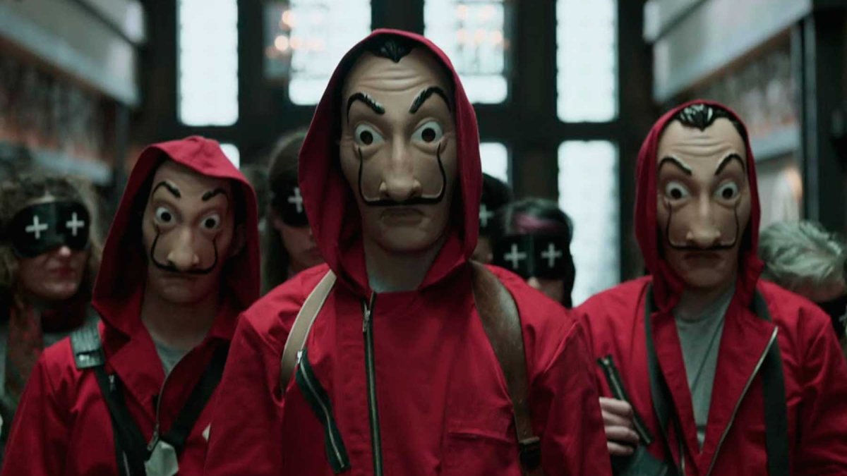 La Casa de Papel es una serie que habla de robos, de riesgos, de oportunidades y de la ausencia de ellas.