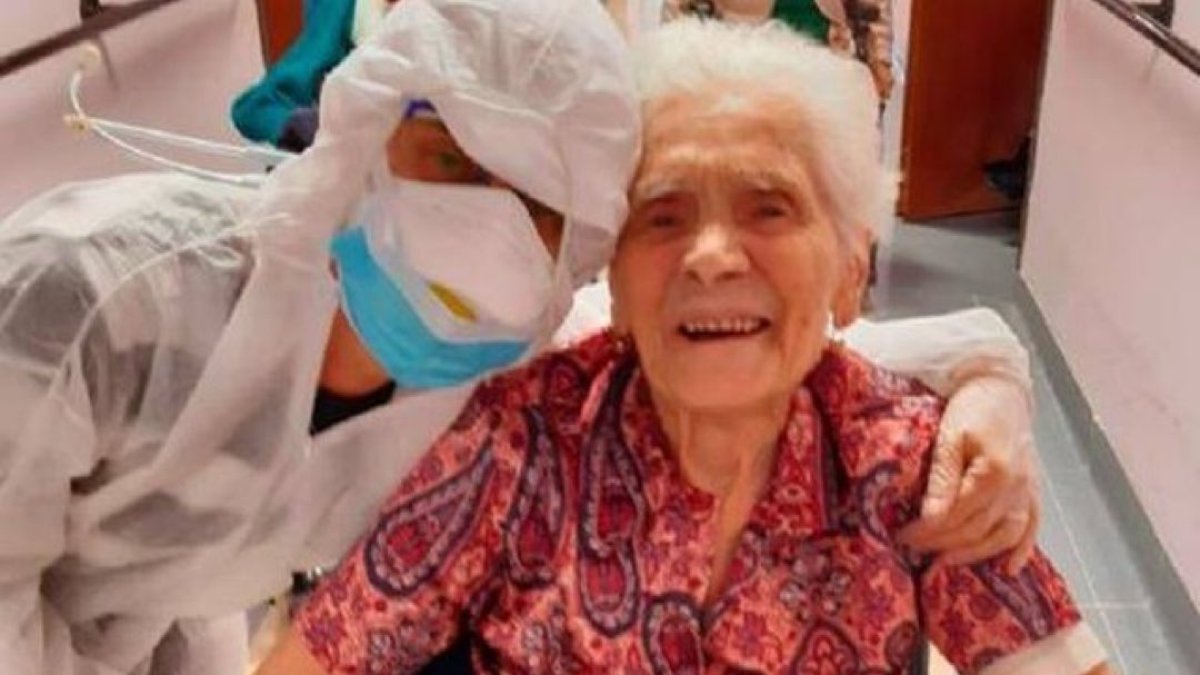 Sus médicos han recalcado que la mujer siempre mantuvo su positivismo.