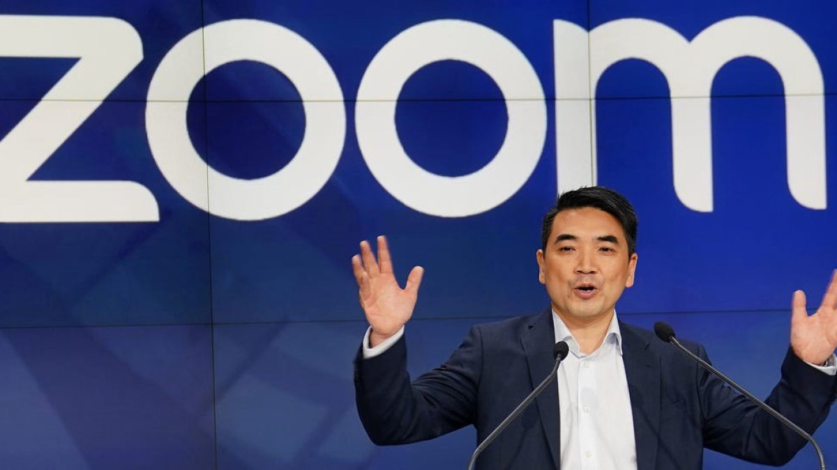 Eric Yuan, CEO comunicacional de Zoom.