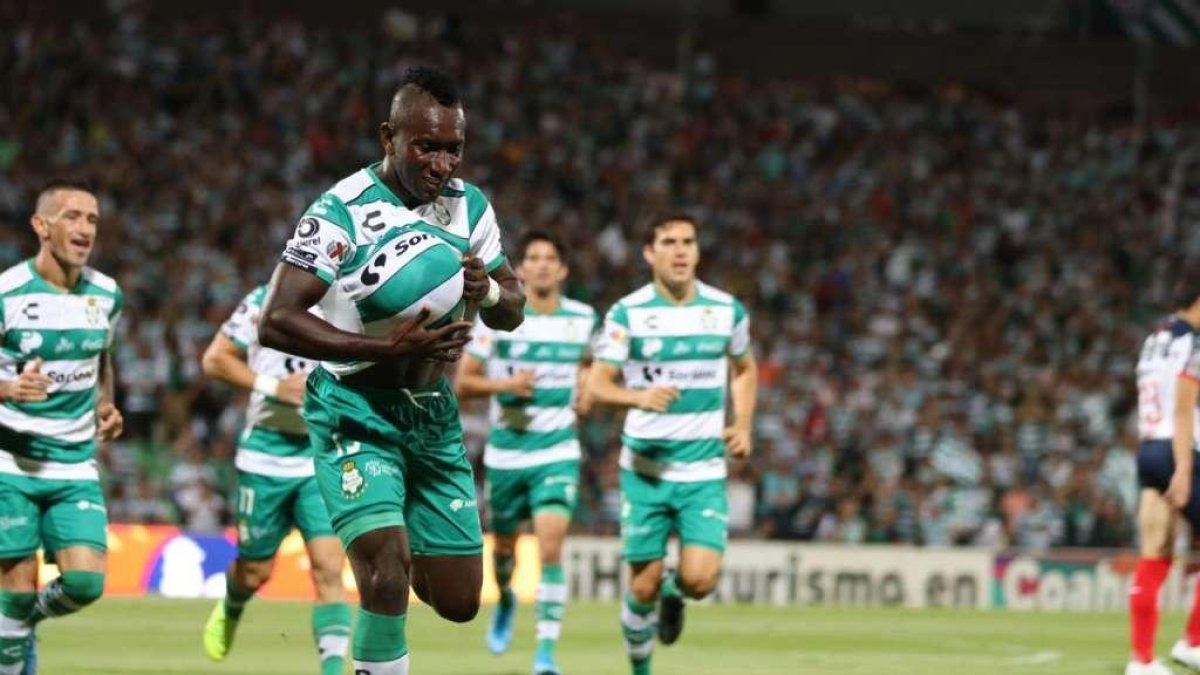 Érick Castillo disputó 31 partidos en el Santos Laguna y marcó cuatro goles.