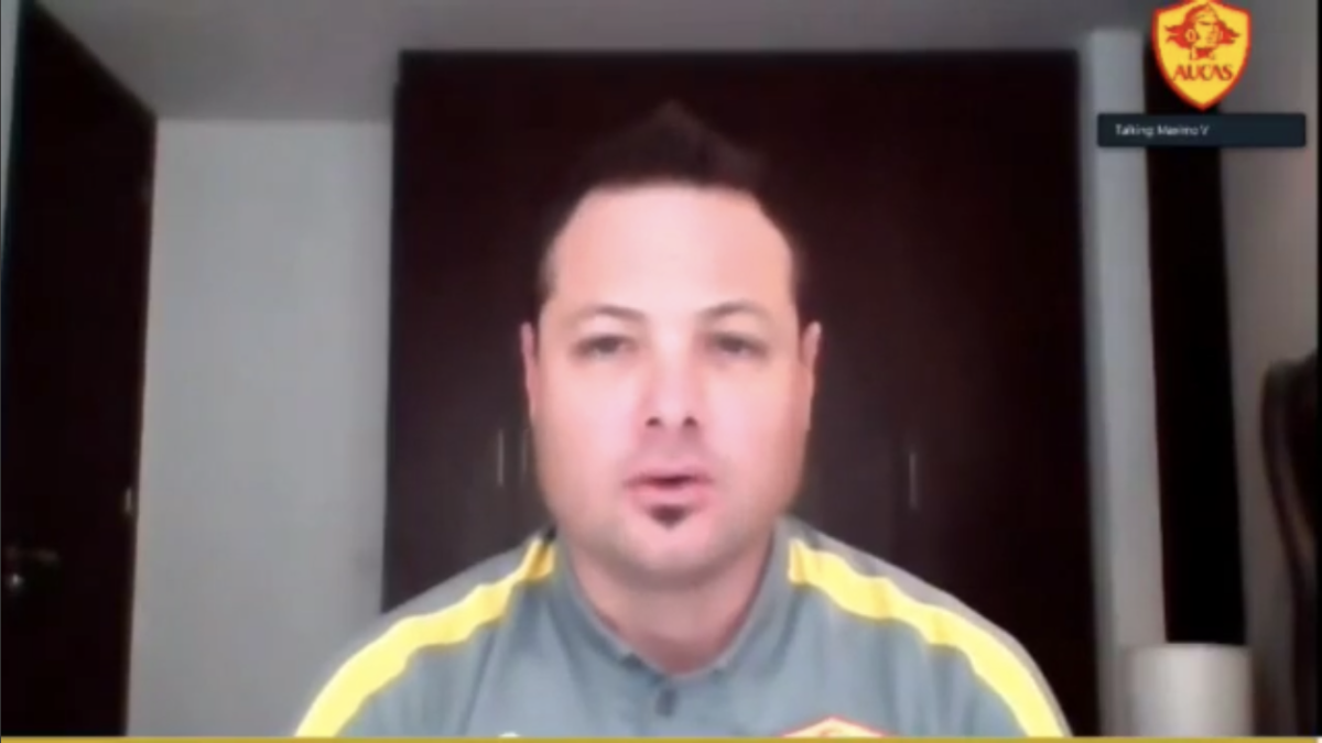 El entrenador Máximo Villafañe destacó el apoyo de los jugadores.