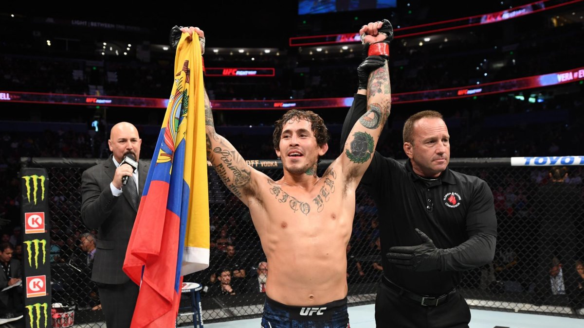 Marlon 'Chito' Vera, figura ecuatoriana de las artes marciales mixtas.