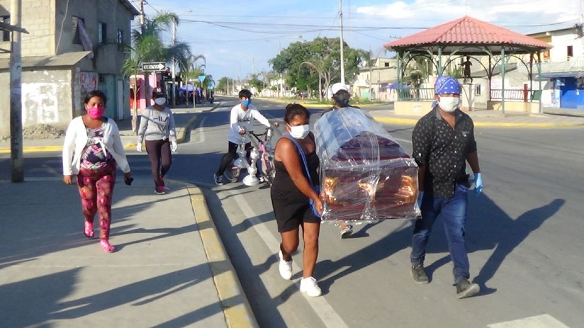 Registro Civil. Las cifras revelan que en una semana se reportaron las muertes que antes se daban en un mes.