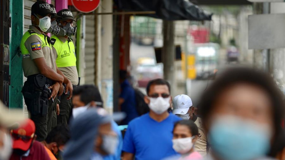 El primer caso en Ecuador se registró el 29 de febrero pasado,