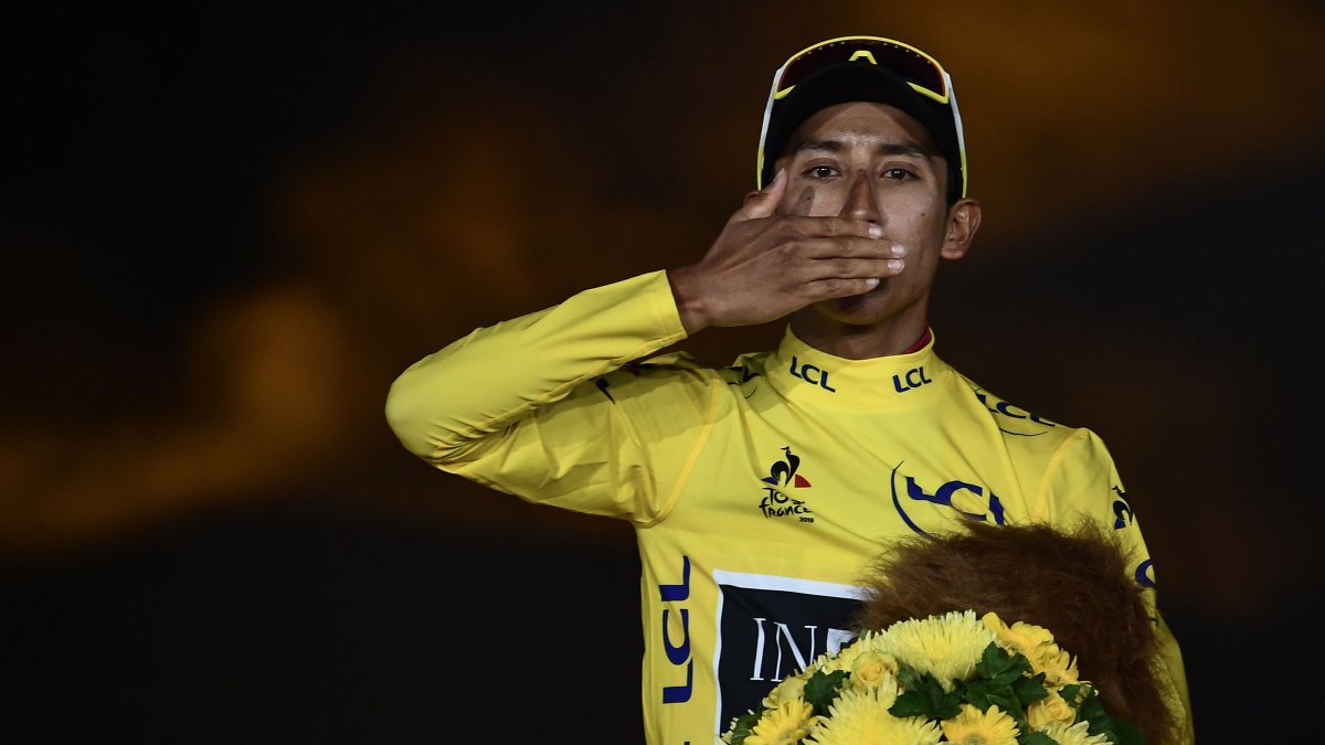 El ciclista colombiano Egan Bernal fue el monarca del Tour de Francia 2019. Este año pretende refrendarlo.