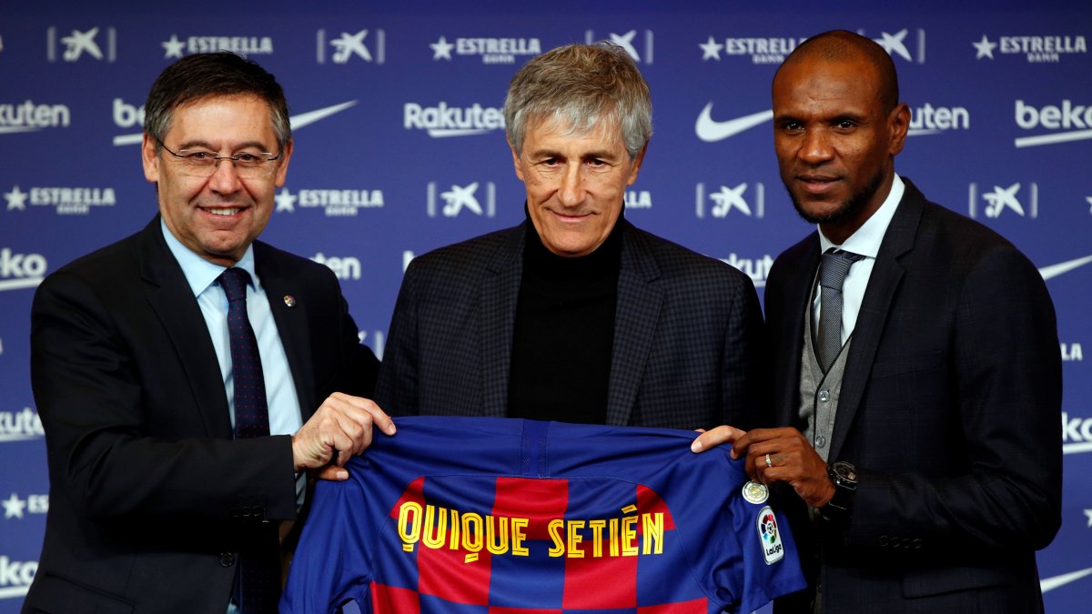 En DT de Barcelona Quique Setién, anhela ganar algún torneo hasta finalizar su contrato.