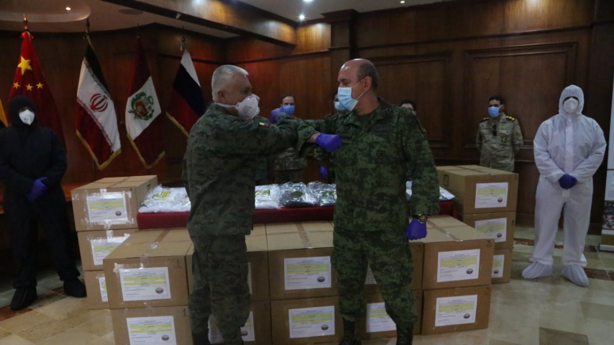 El Cuerpo de Agregados Militares y de Policía donó implementos que serán distribuidos al personal militar