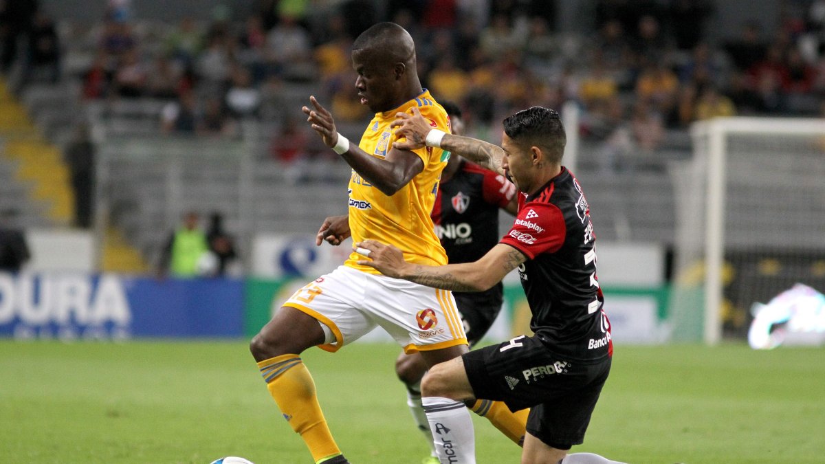 Enner Valencia destacó en el conjunto mexicano por sus goles y eficacia para asistir a los compañeros.