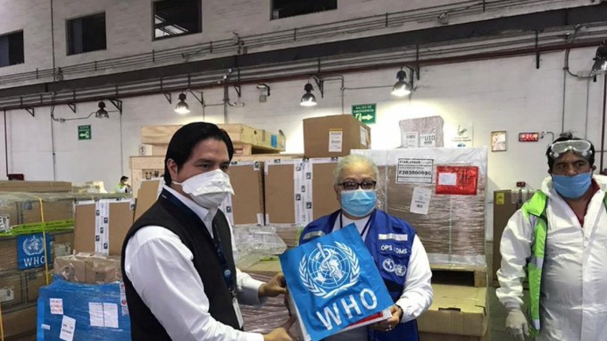 La Cancillería lleva un registro de países y organismos internacionales que han asistido a Ecuador desde la declaratoria de emergencia sanitaria.