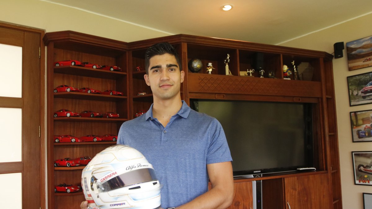 Juan Manuel Correa señaló que se encuentra emocionado de cara a su debut, con Alfa Romeo, en una competencia virtual de la Fórmula 1.