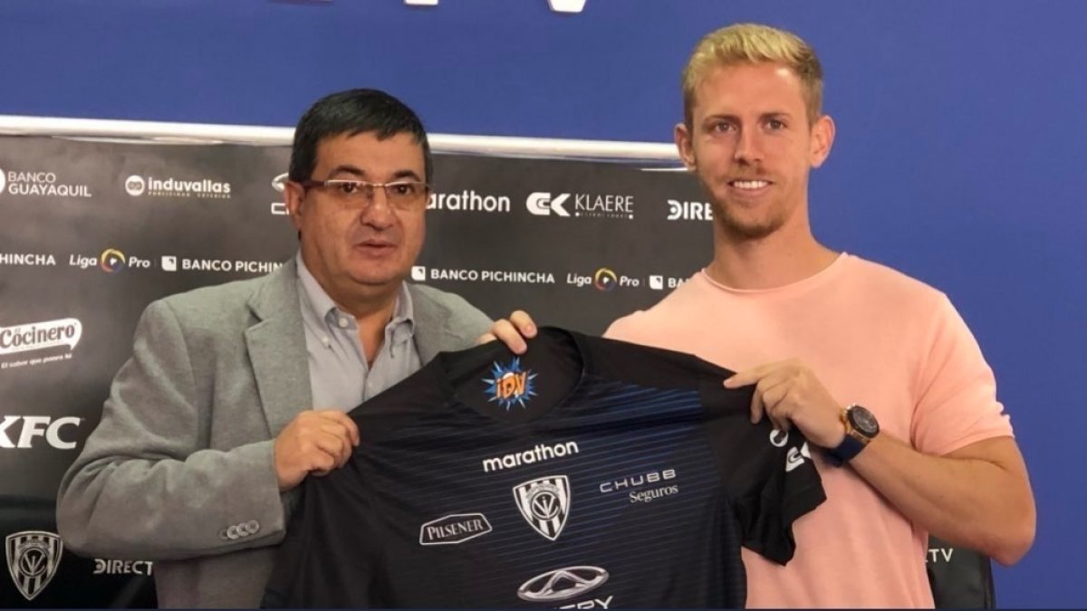 El extremo español, Dani Nieto, llegó a Independiente del Valle en julio del año anterior.