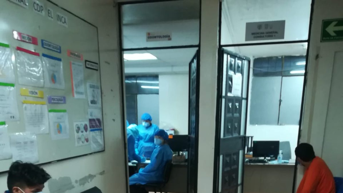 Referencial. En el centro penitenciario se dispuso una unidad móvil de atención a los internos, con médicos del Ministerio de Salud Pública.