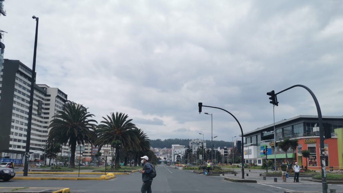 La circulación, en algunos puntos de la ciudad, es reducida