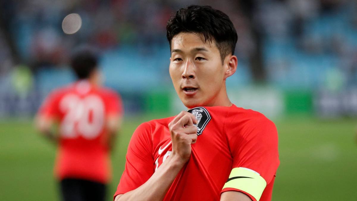 Son Heung-Min, de 27 años, es la figura estelar de la selección de Corea del Sur.