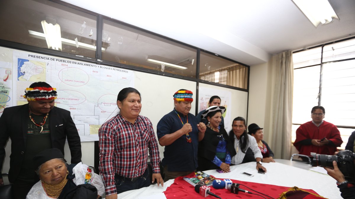 La Conaie encabezó el denominado paro nacional de octubre pasado provocado por la eliminación del subsidio al combustible, medida que después el Gobierno derogó.