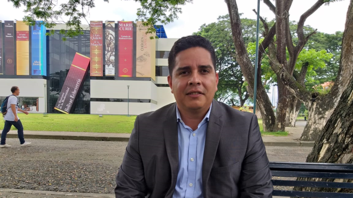 Fabricio Guevara, rector de la Unemi