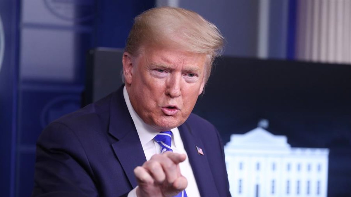 Archivo. Durante la reunión, Trump también se jactó de haber recibido una mayor proporción del voto afroamericano que los dos candidatos presidenciales republicanos anteriores.