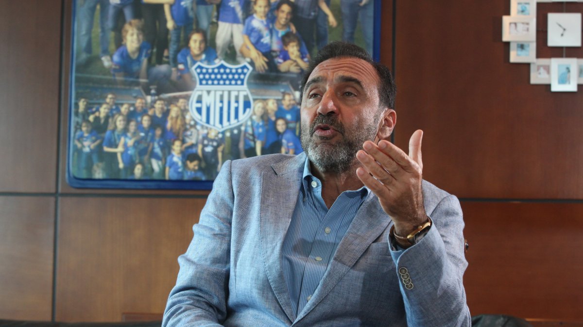 Nassib Neme insiste en que Emelec actuó con legalidad, el pasado