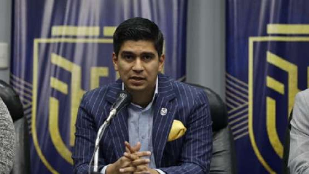 Jaime Estrada, presidente de la Ecuafútbol elegido por el directorio.