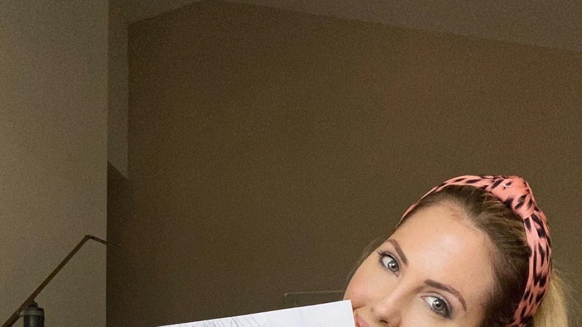 Los dibujos de Sascha no son calcados, es una aclaración que la entrenadora hace en Instagram.