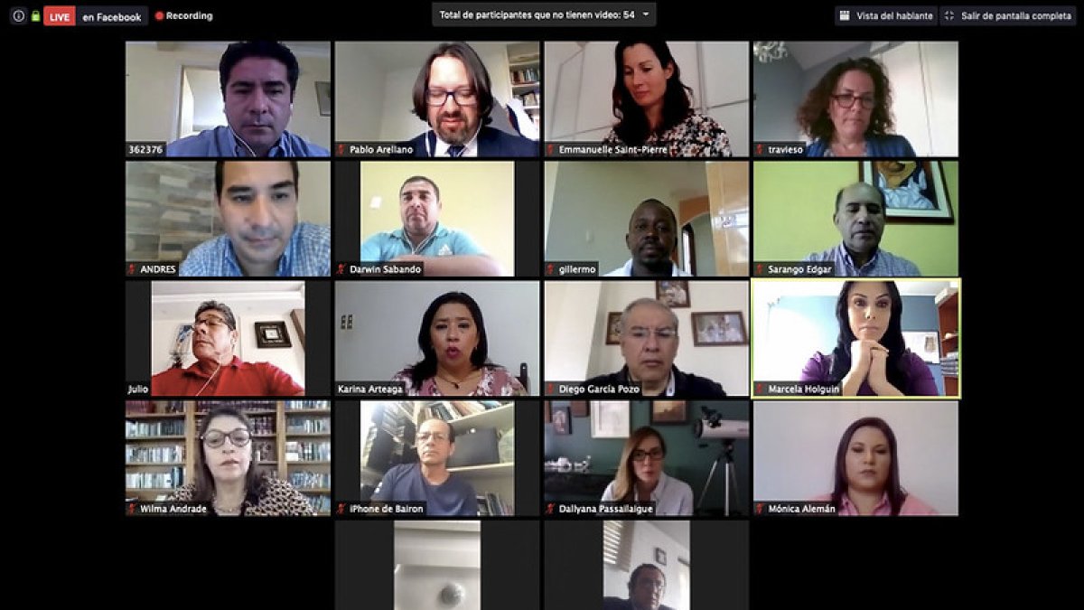 La comisión de Derechos de los Trabajadores recibió de manera virtual a los representantes de la OIT